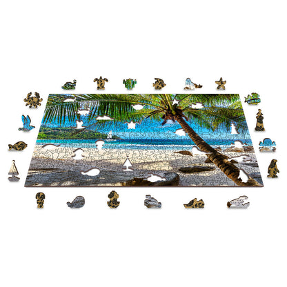 Puzzle Holz L Paradise Island