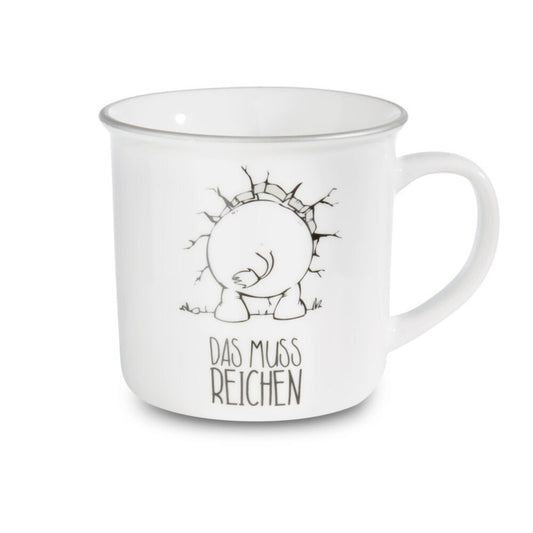 Tasse "Ich bin hier, das muss reichen"