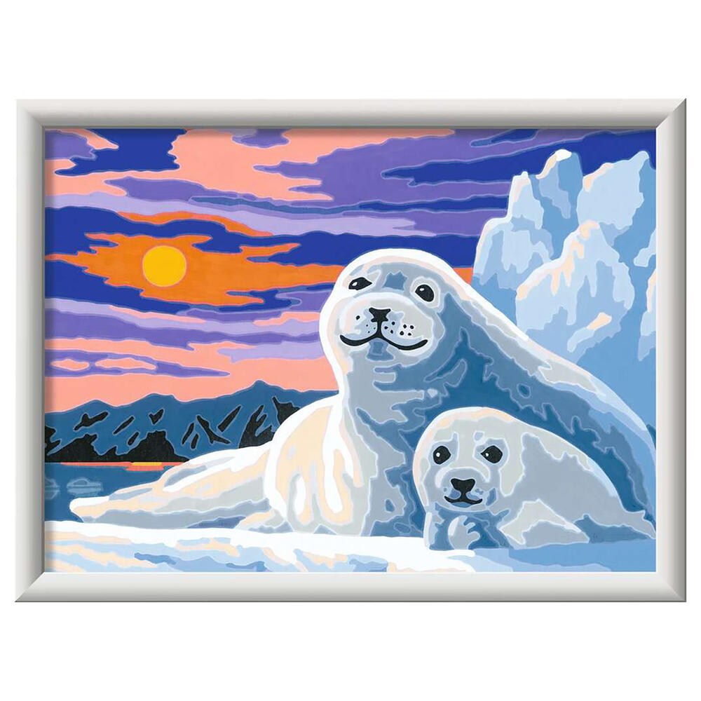 CreArt Seals at Sunset, d/f/i