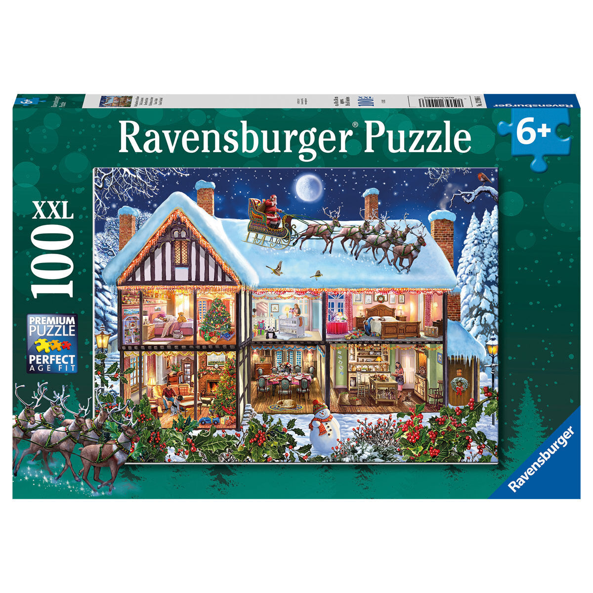 Puzzle Weihnachten Zuhause