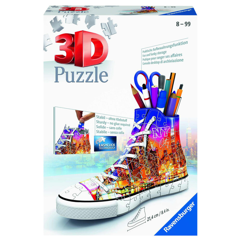 Puzzle 3D Sneaker Skyline