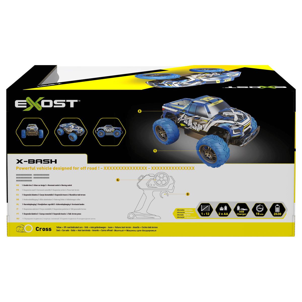 Exost X-Bash, 2.4 GHz