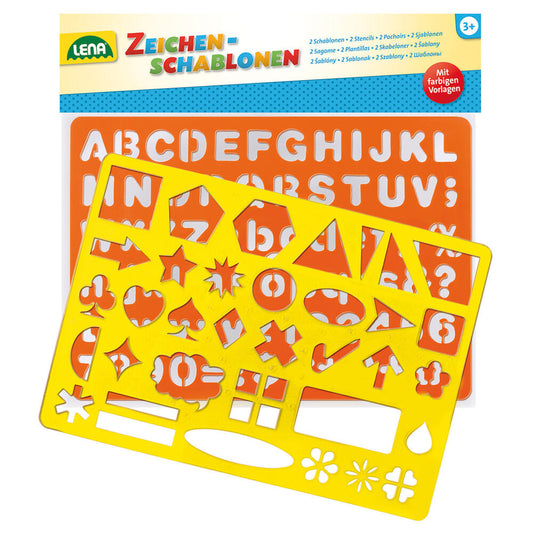 Zeichenschablonen ABC