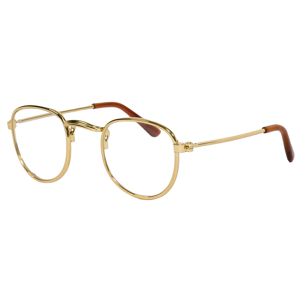 Lesebrille gold