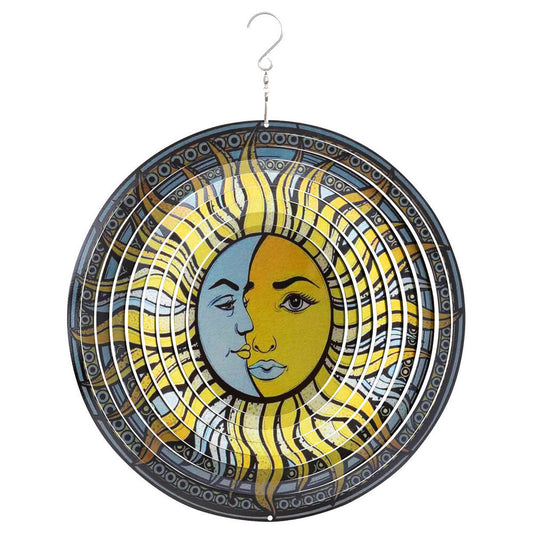 Windspiel Metall Sun & Moon