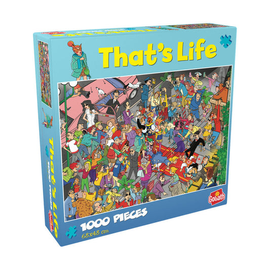 Puzzle That's Life Roter Teppich