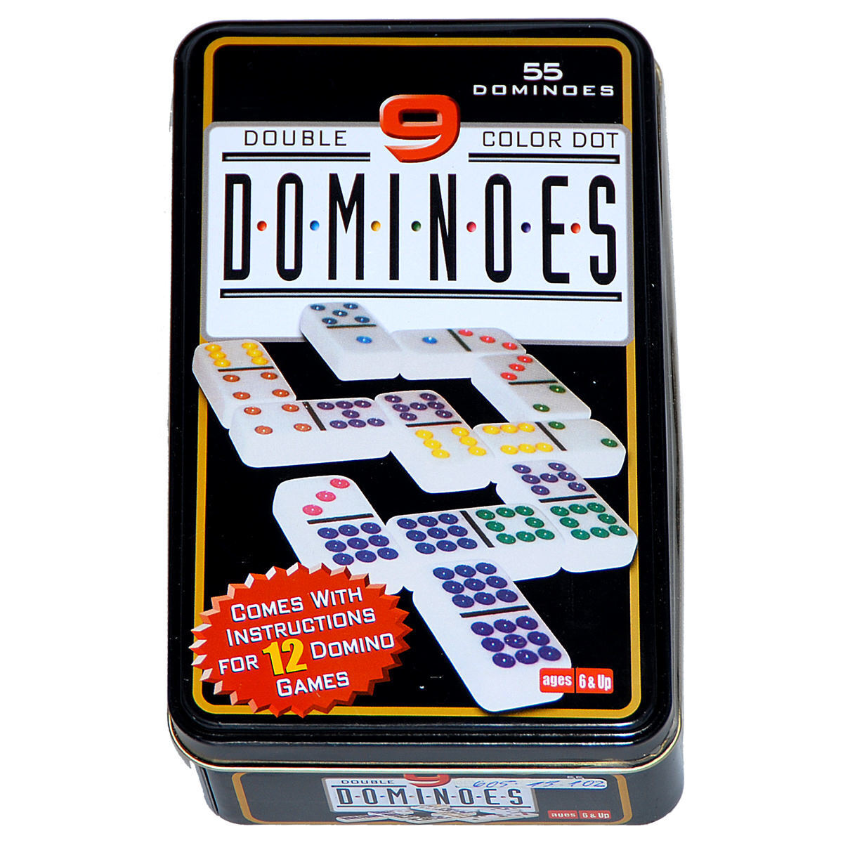 Domino Color 9, 55 Steine