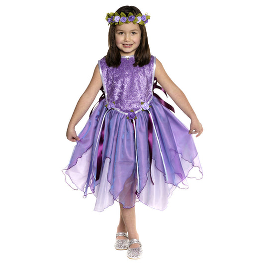 Feenkleid violett, 3-5 Jahre