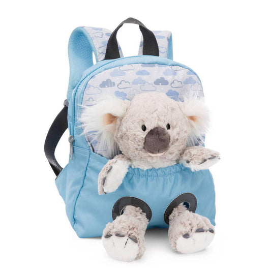 Rucksack hellblau mit Koala