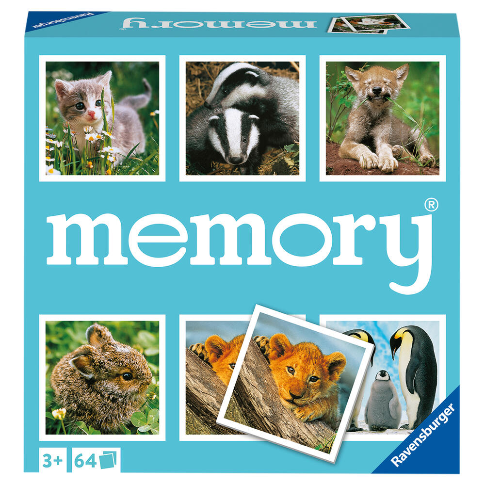 Memory Tierkinder, d/f/i