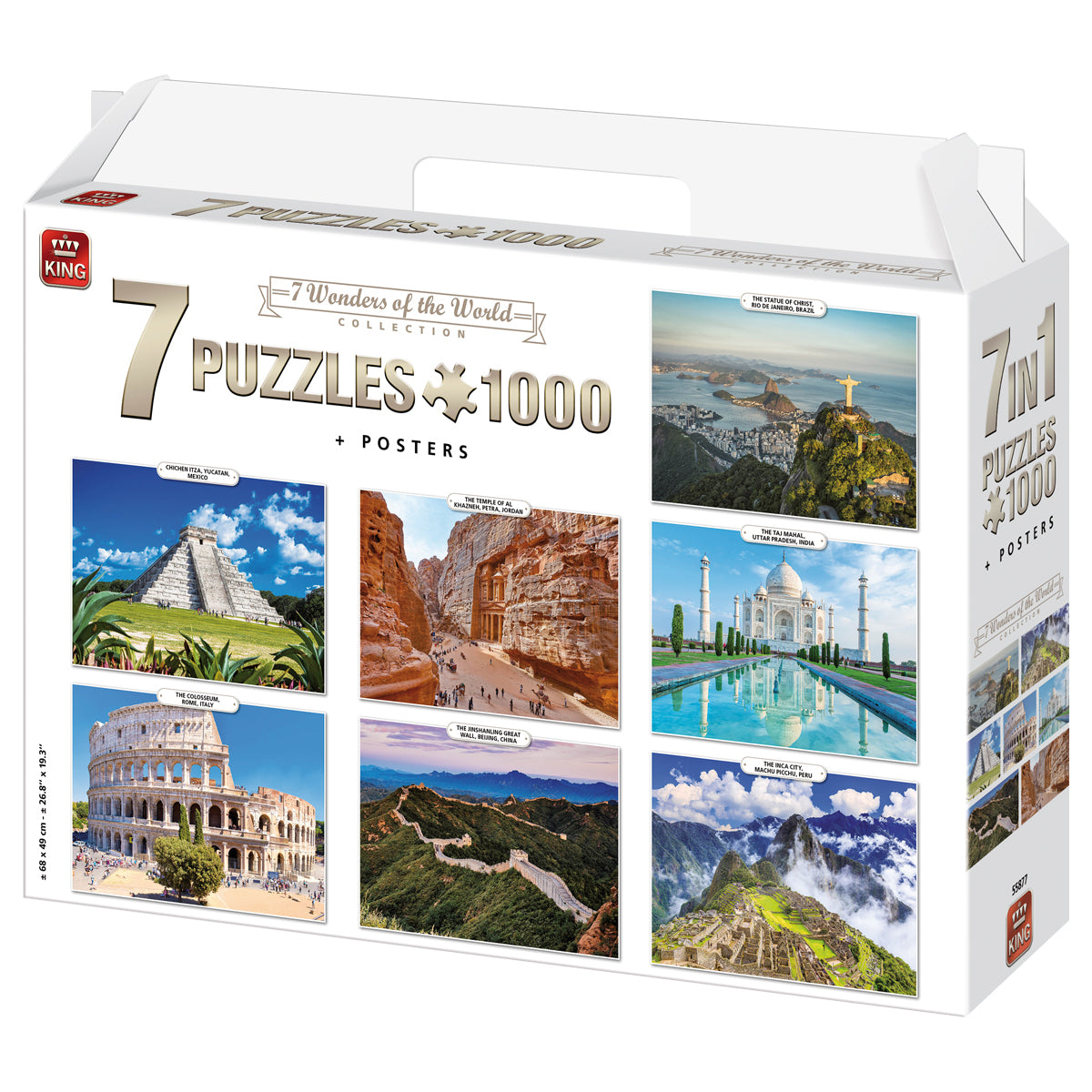 Puzzle Wunder der Welt 7 in 1