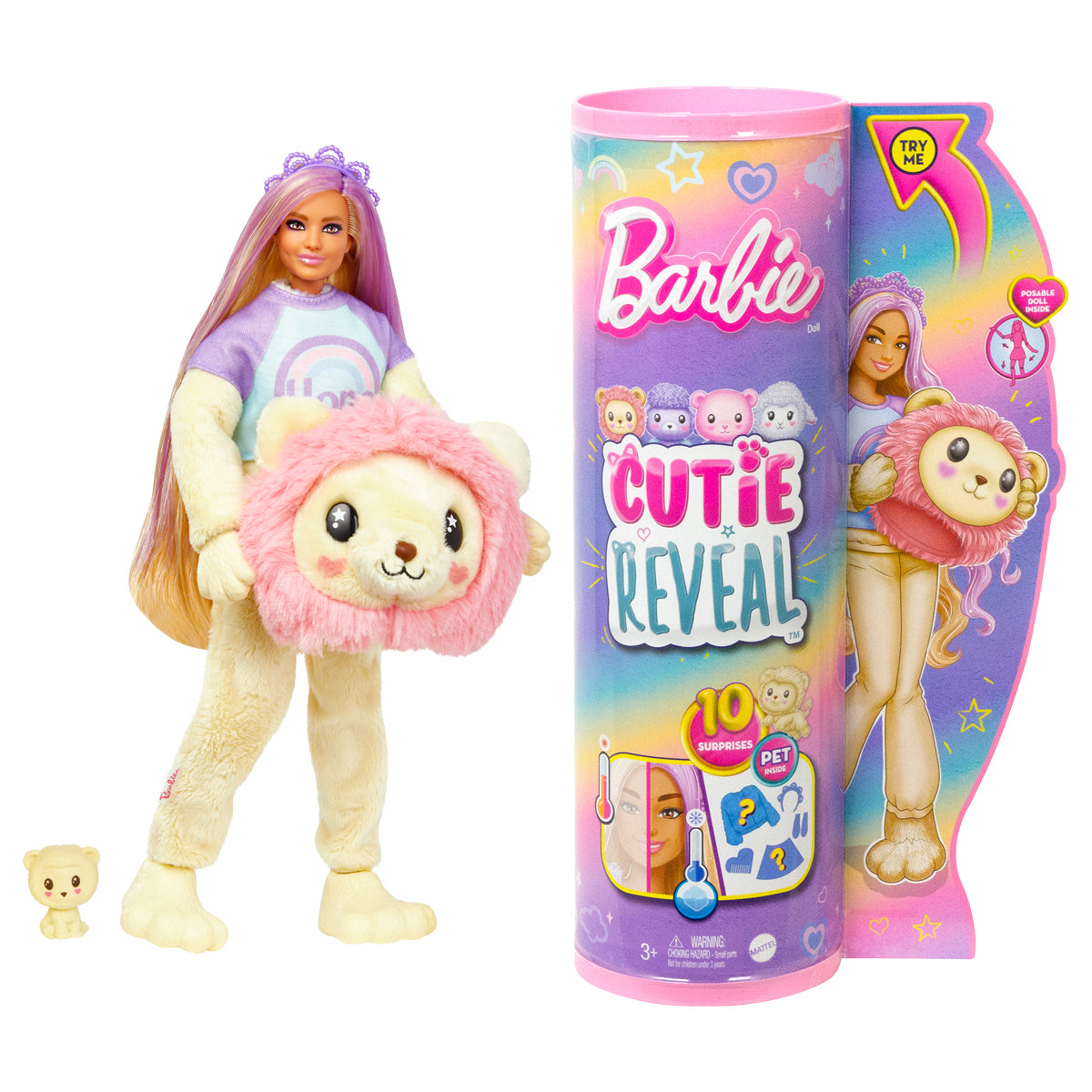 Barbie Cutie Reveal Löwe