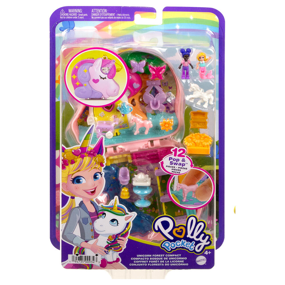 Polly Pocket Einhorn Schatulle