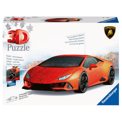 Puzzle 3D Lamborghini Arancio