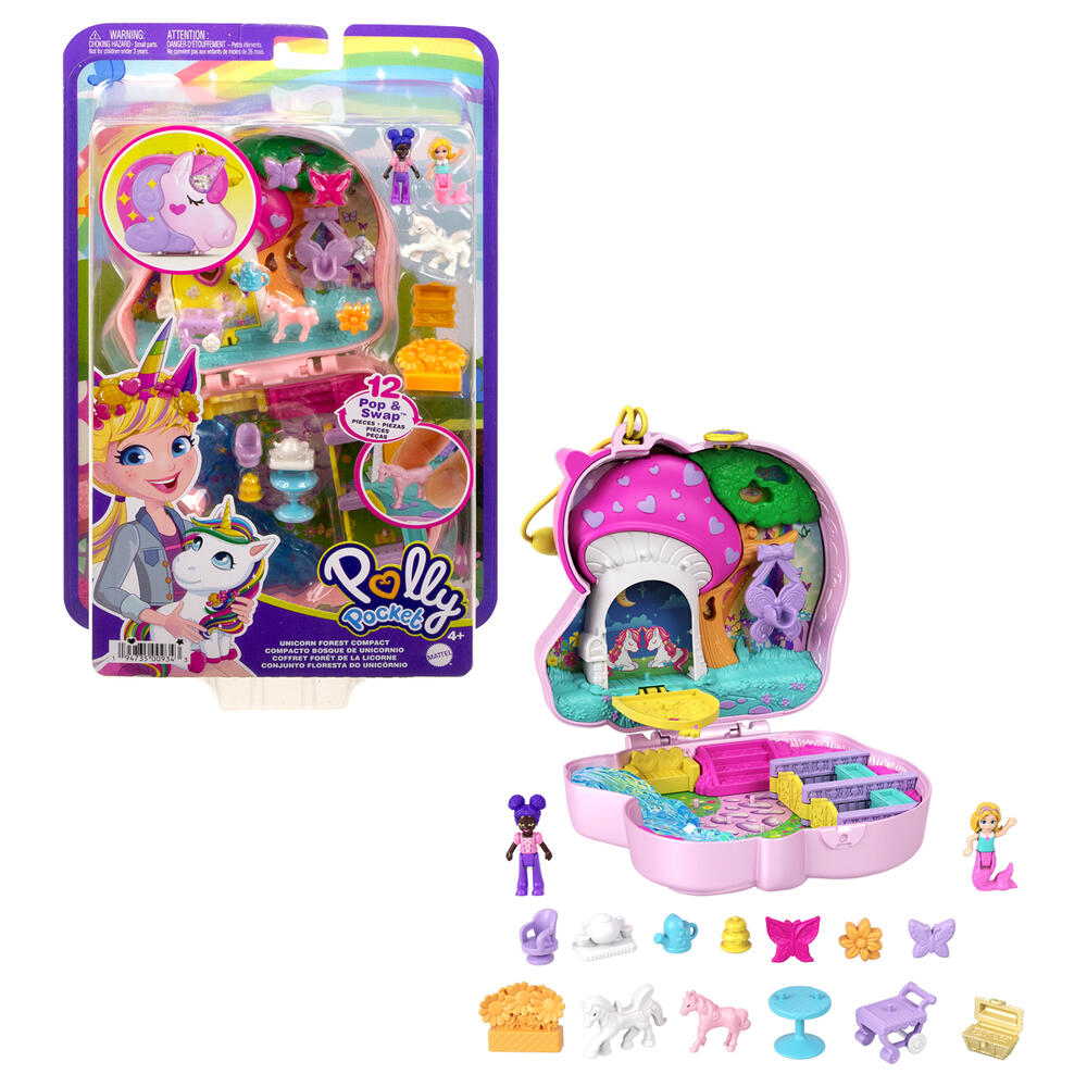 Polly Pocket Einhorn Schatulle