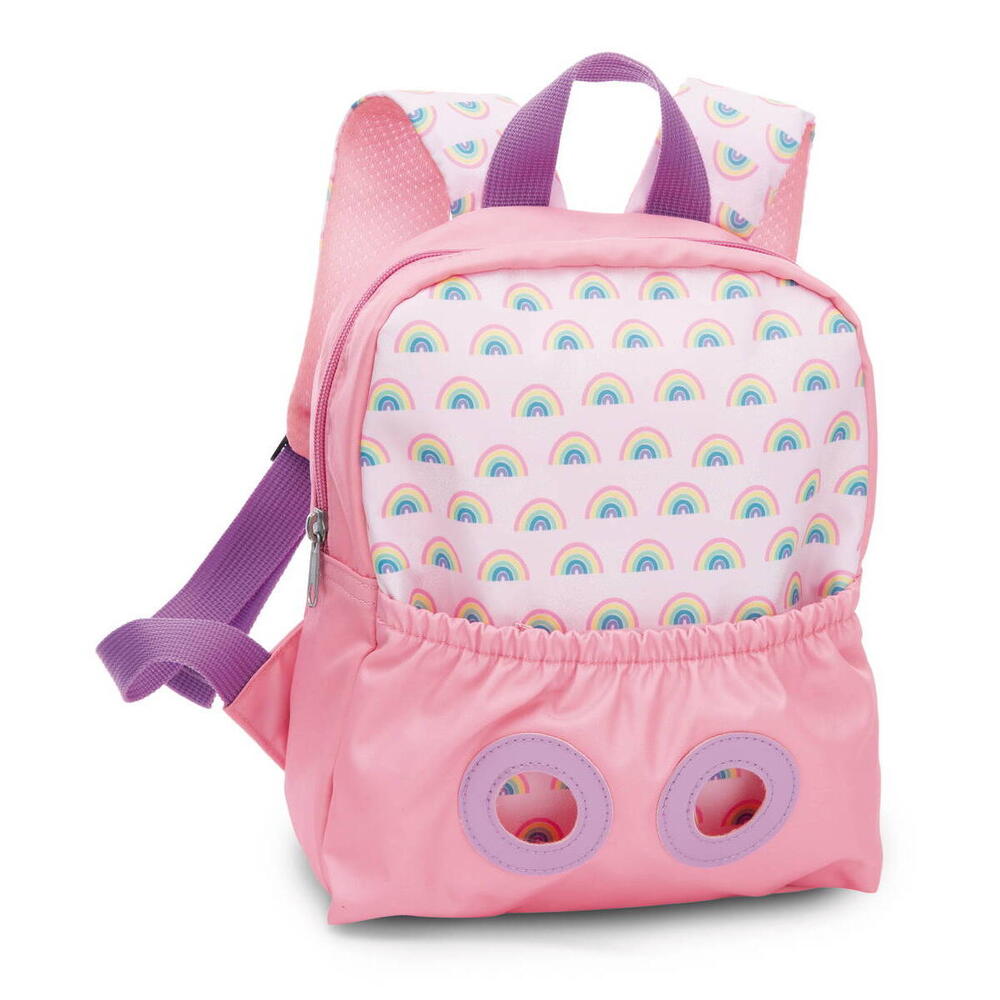 Rucksack rosa mit Rotem Panda