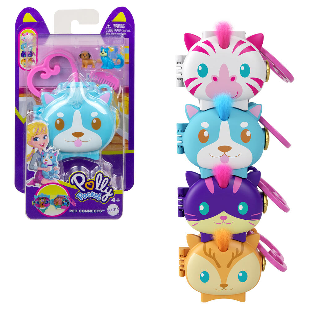 Polly Pocket Steckspass Tiere