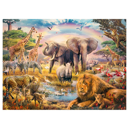 Puzzle Afrikanische Savanne