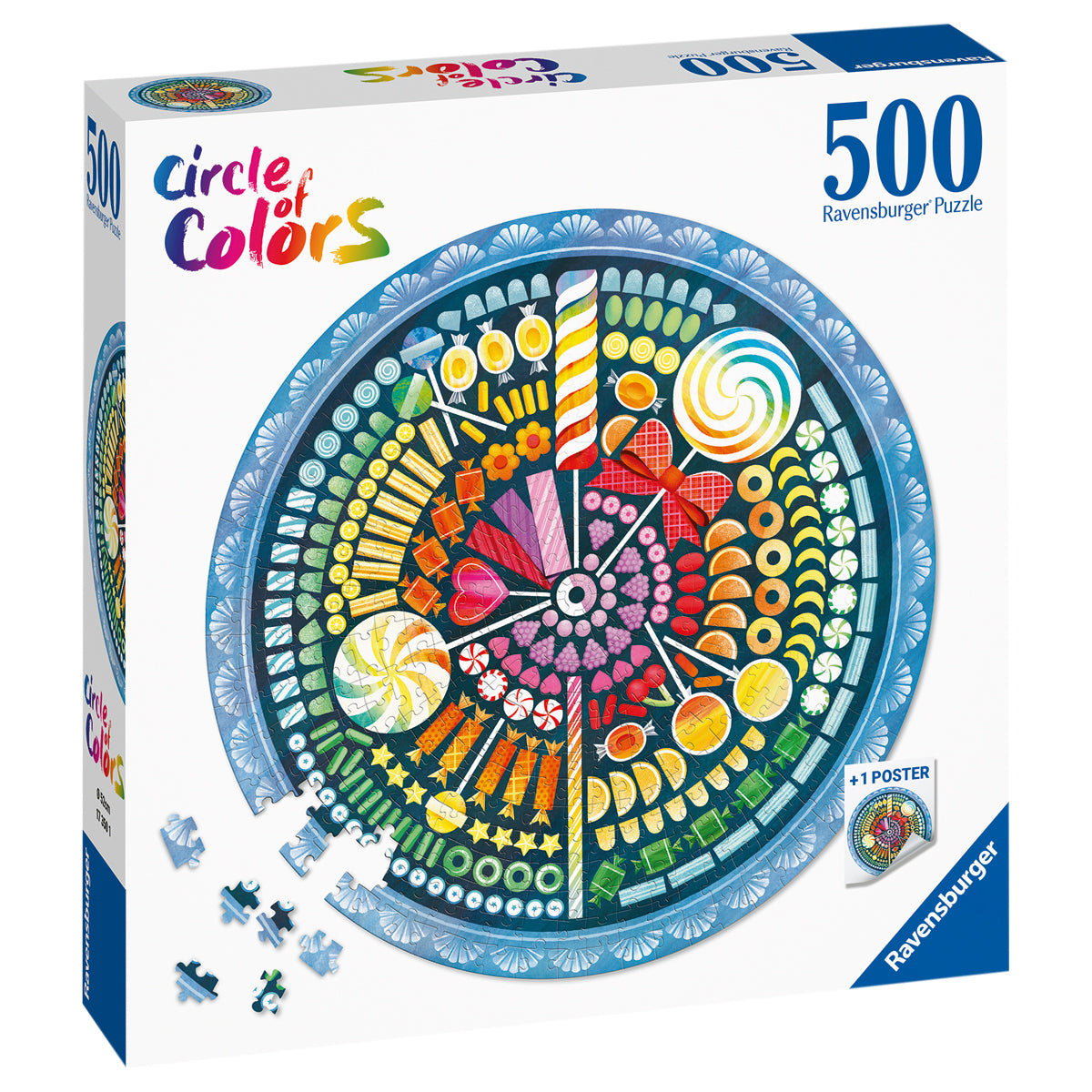 Puzzle Circle of Colors Candy