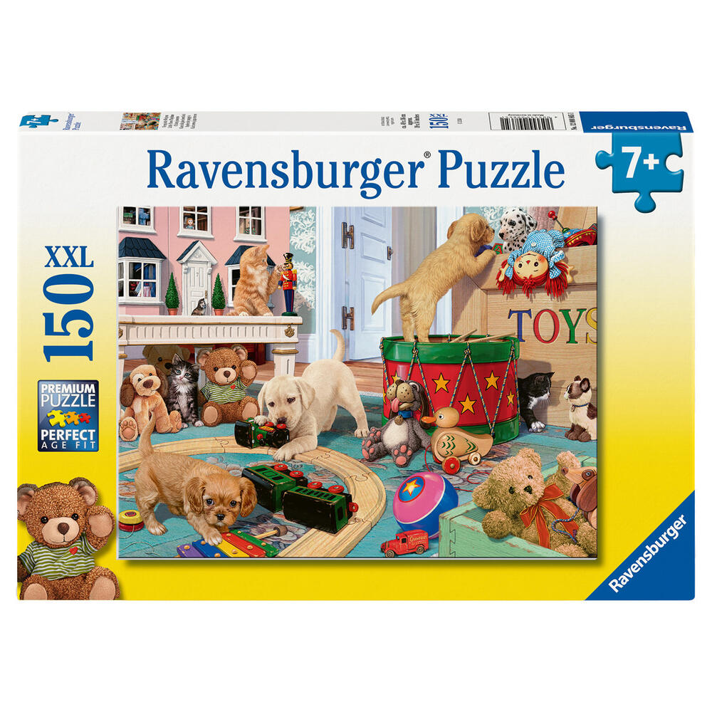 Puzzle Verspielte Welpen