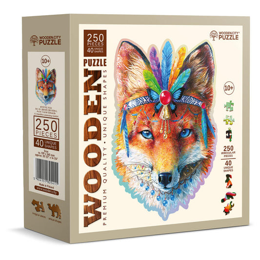 Puzzle Holz L Mystic Fox