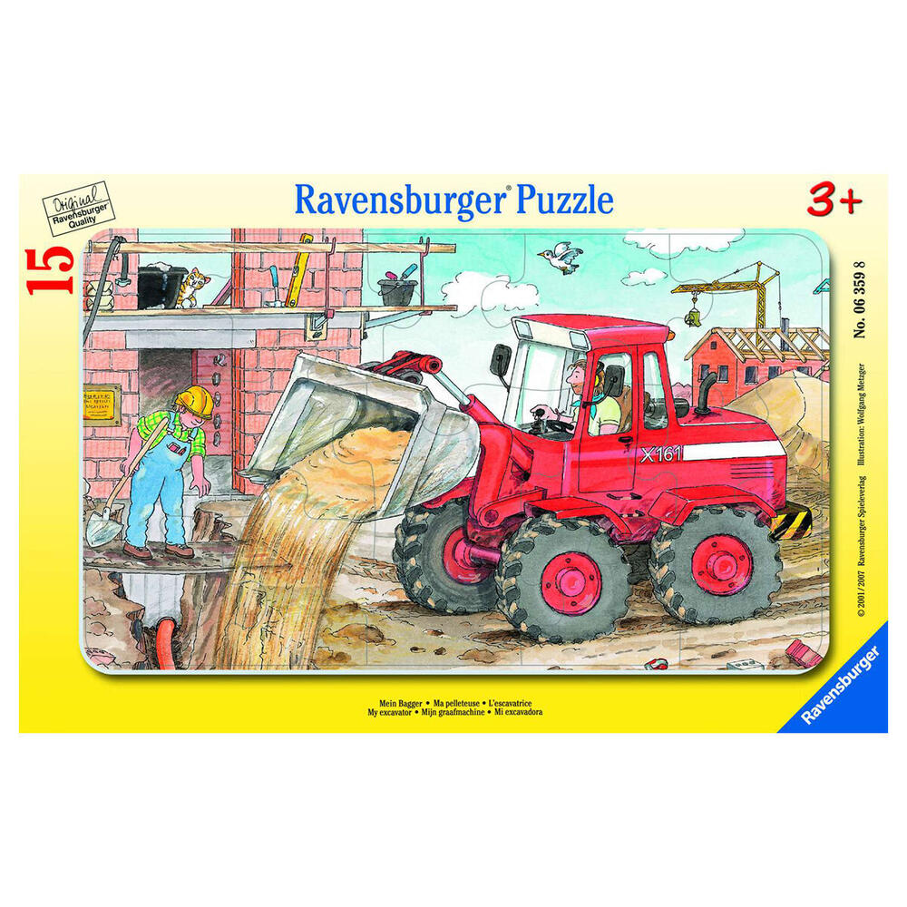 Puzzle mein Bagger