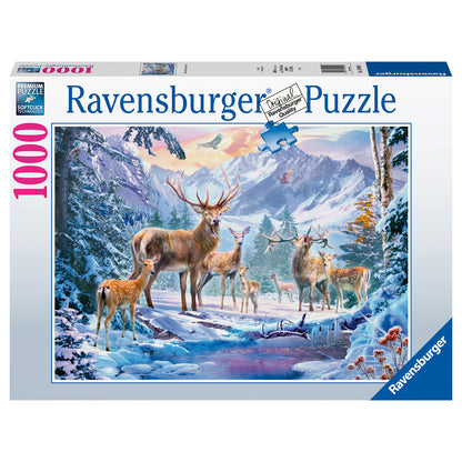 Puzzle Rehe und Hirsche im