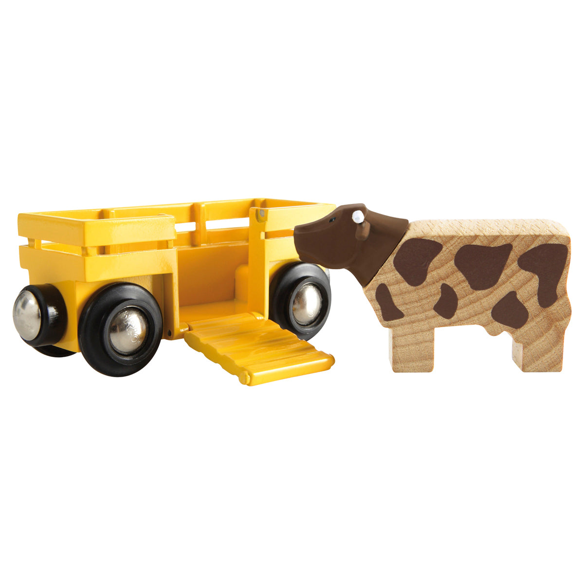 Tierwagen mit Kuh