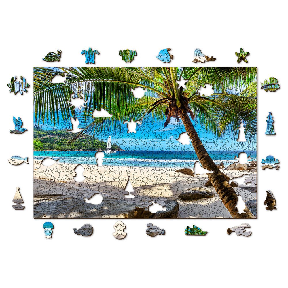 Puzzle Holz L Paradise Island