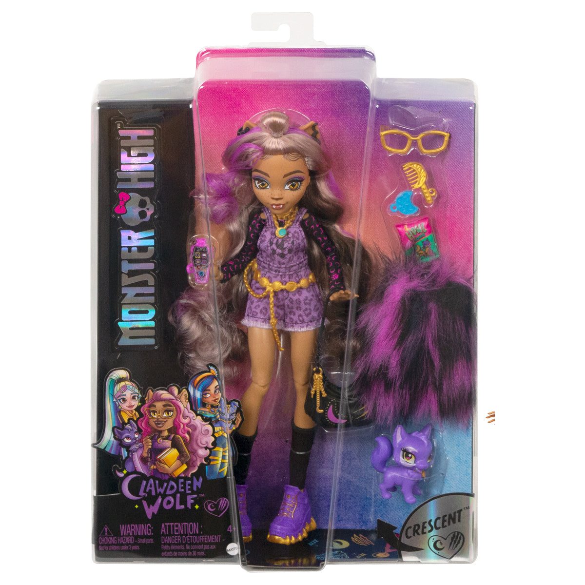 Monster High Clawdeen Puppe