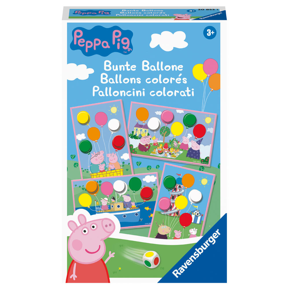 Peppa Pig Bunte Ballone, d/f/i