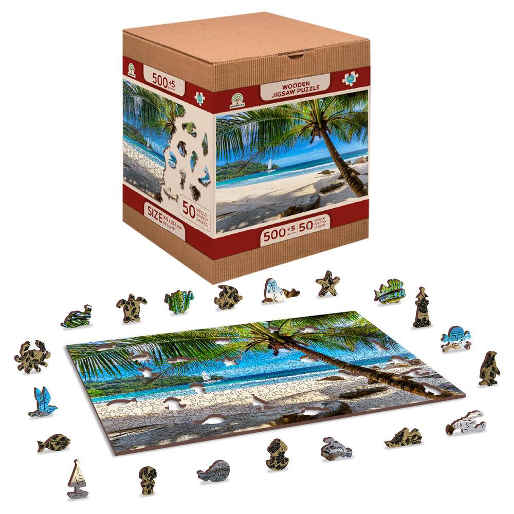 Puzzle Holz L Paradise Island