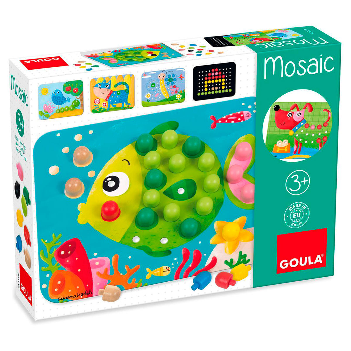 Mosaik Steckspiel Tiere