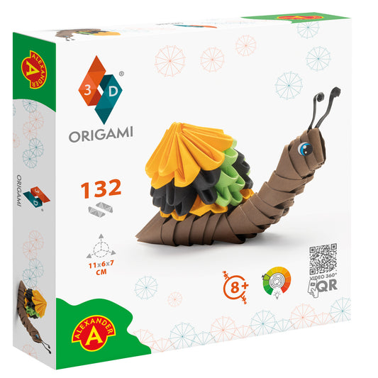 ORIGAMI 3D Schnecke