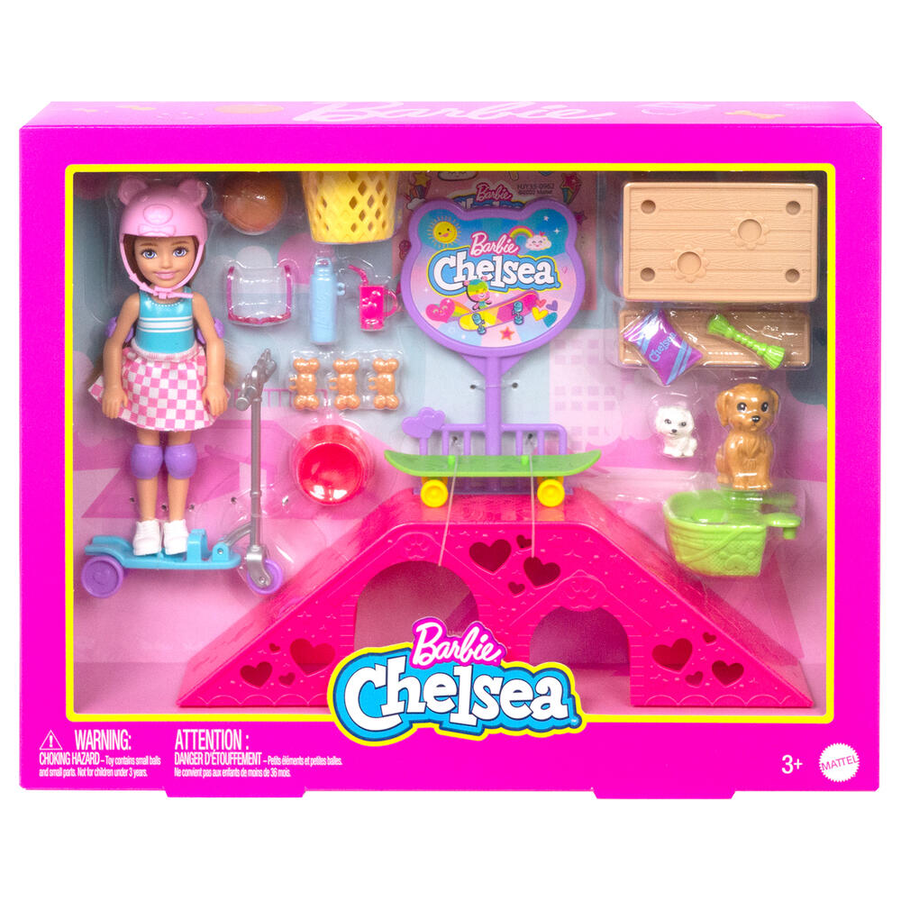 Barbie Chelsea Skatepark