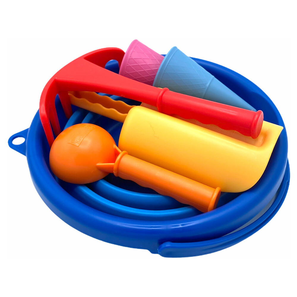 Sand Toys Falteimer-Set blau