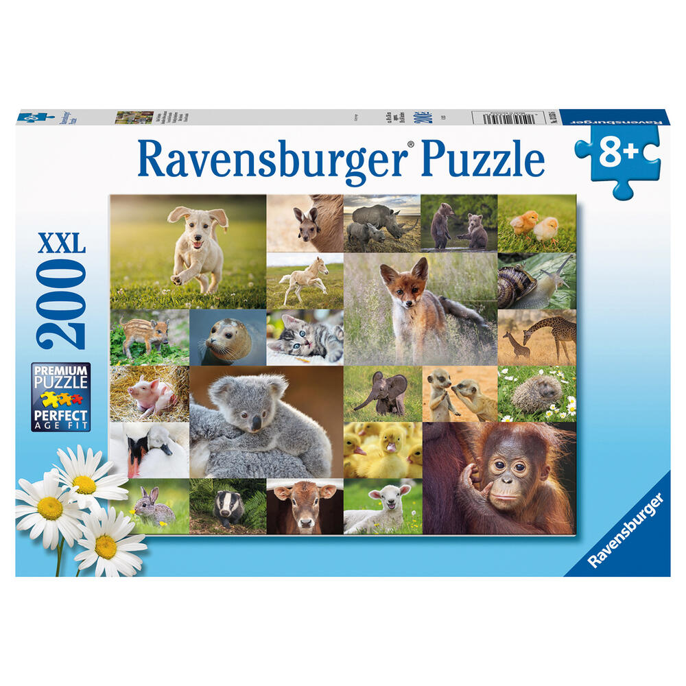 Puzzle Süsse Tierbabys