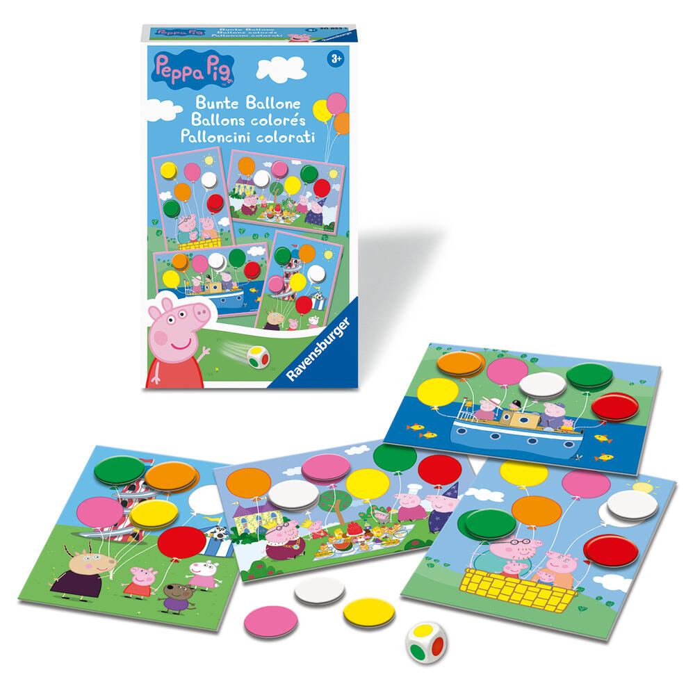 Peppa Pig Bunte Ballone, d/f/i