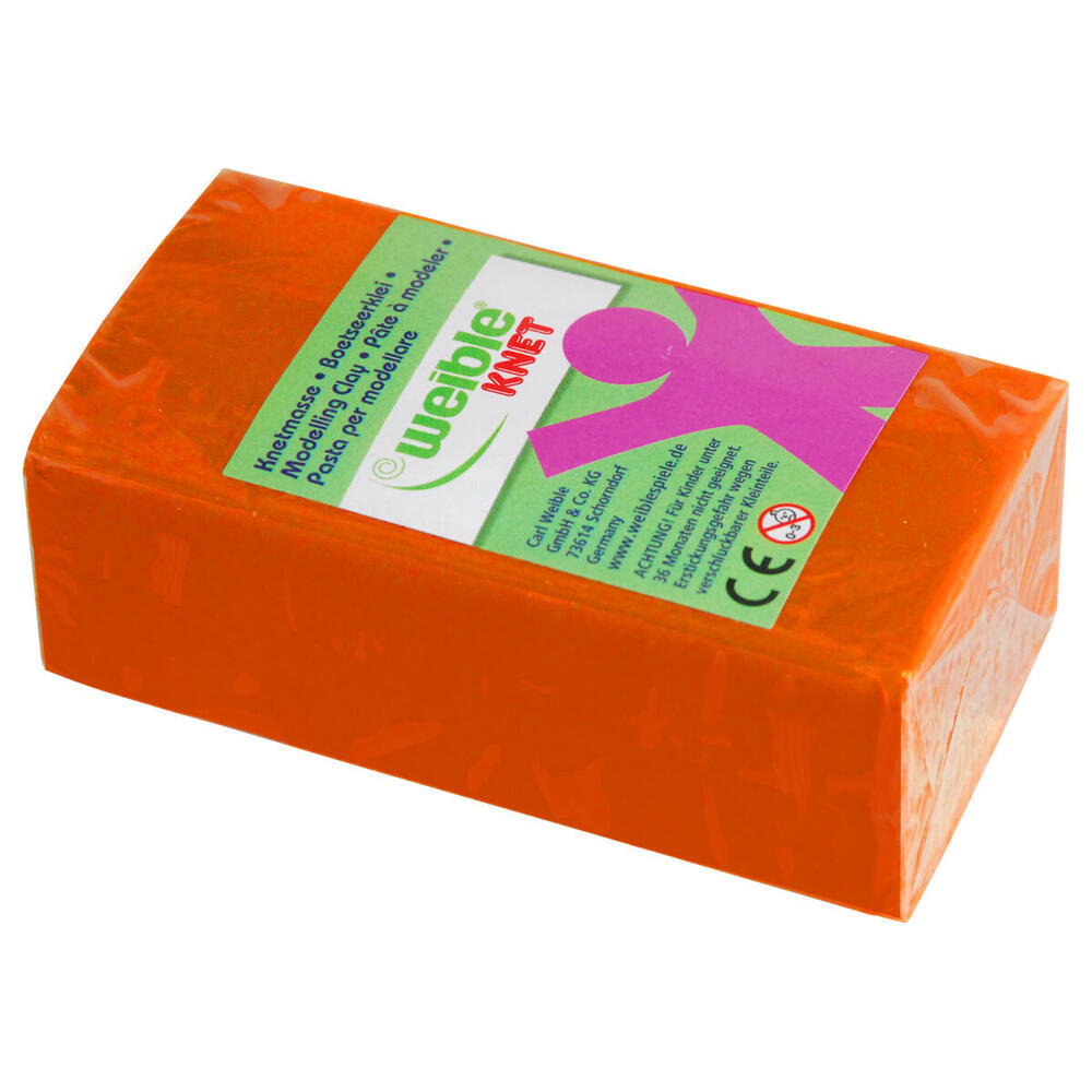 Blockknete 250 g, orange