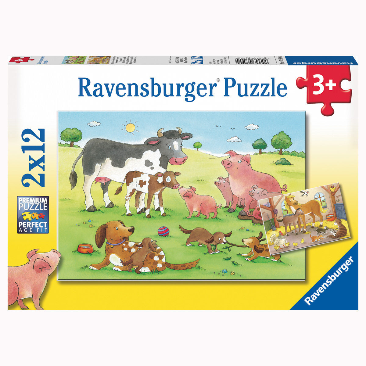 Puzzle Glückliche Tiere