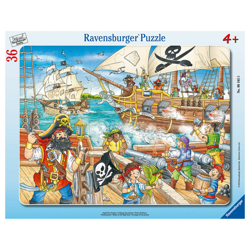 Puzzle Angriff der Piraten