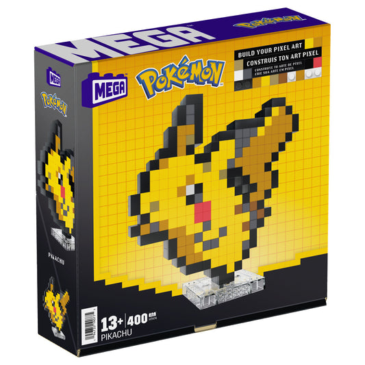 Mega Pokémon Pixel Art Pikachu