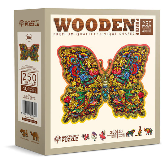 Puzzle Holz L Royal Wings