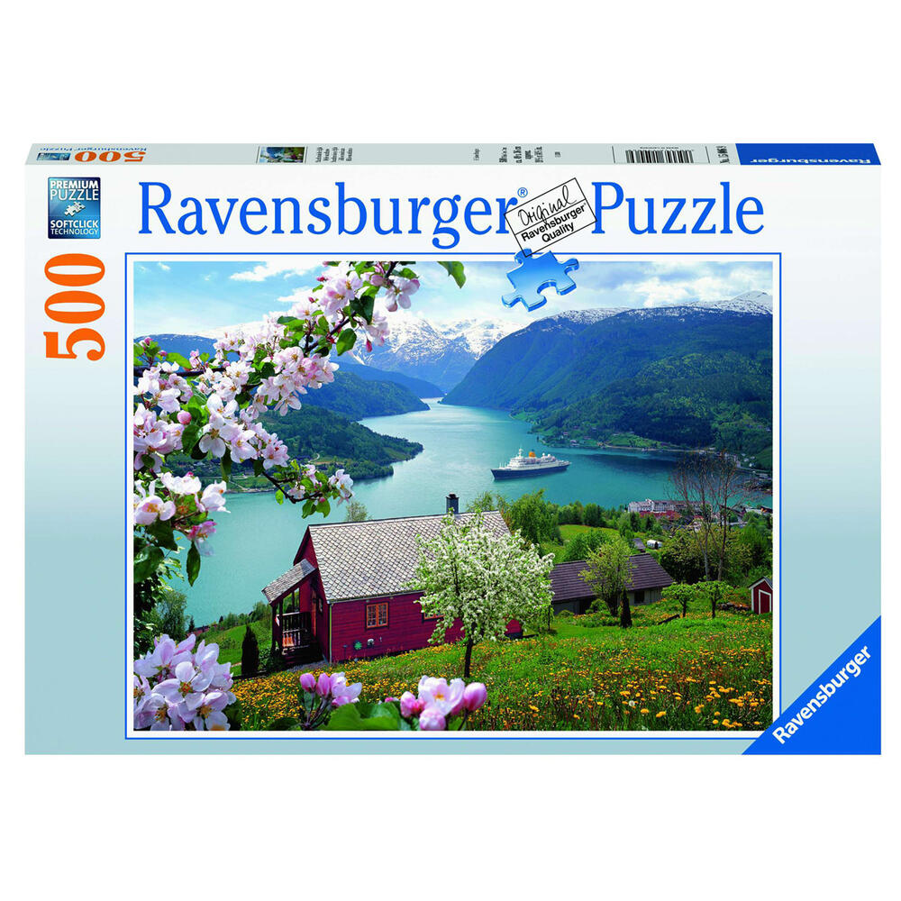 Puzzle Skandinavische Idylle