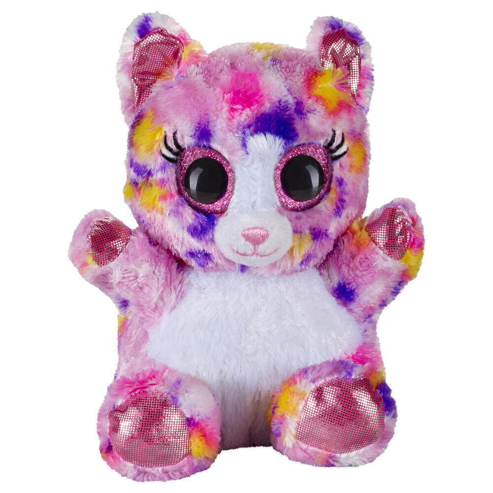 Lashy Katze pink/bunt 15 cm