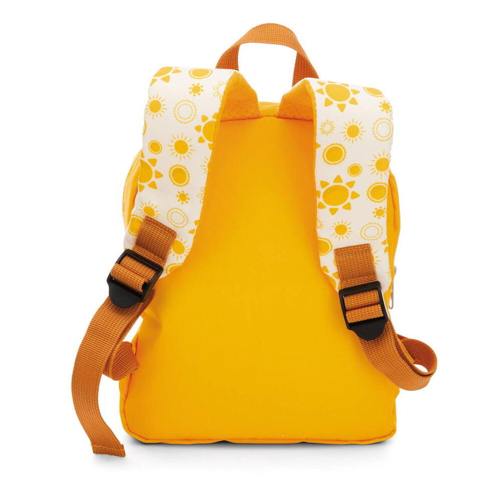 Rucksack gelb mit Löwe