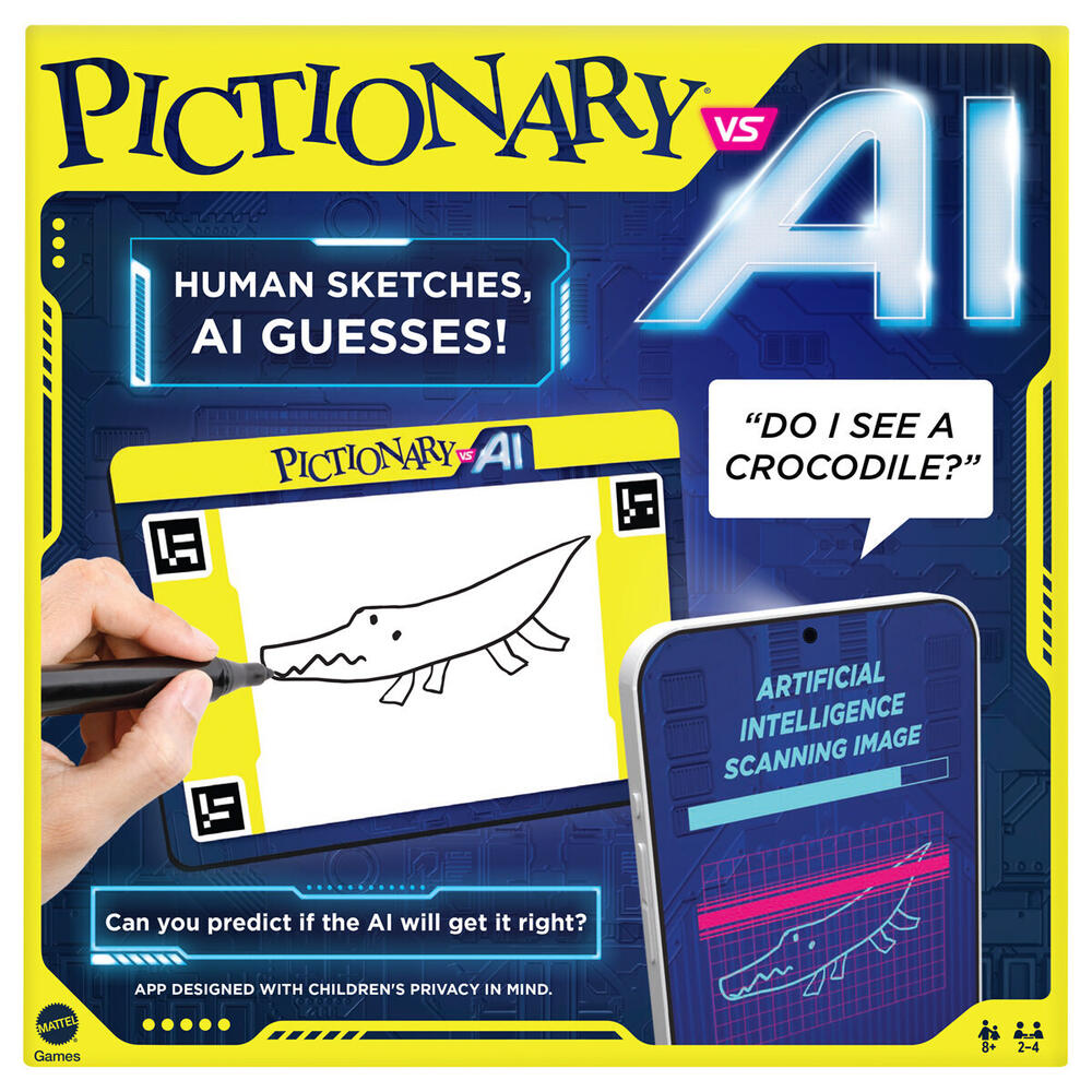 Pictionary vs AI, d