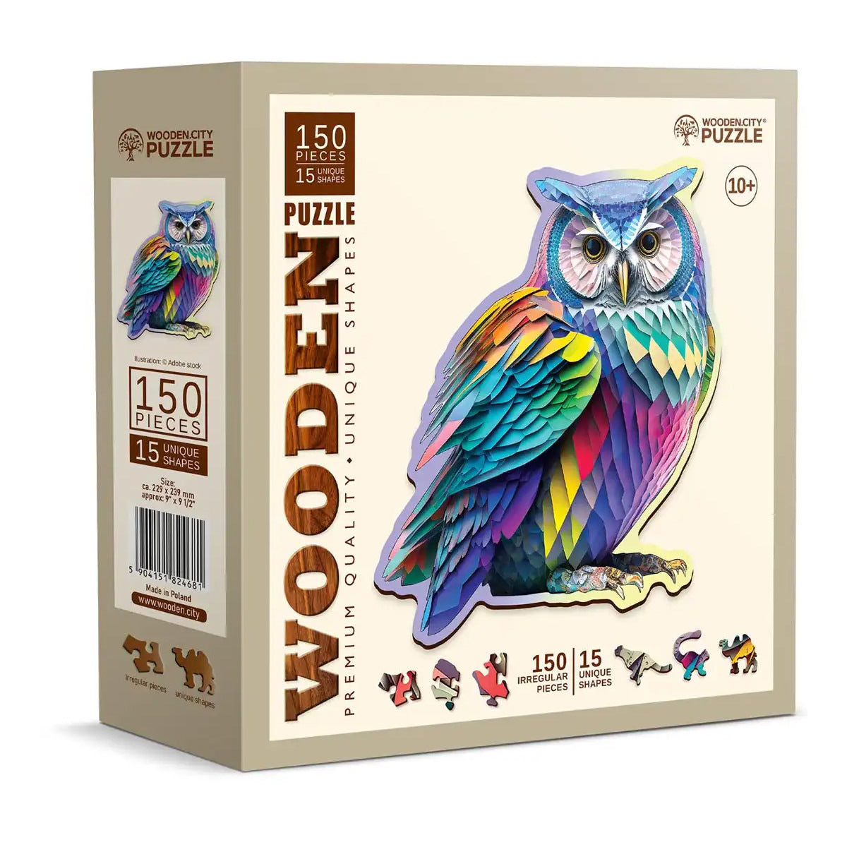 Puzzle Holz M Trendy Owl