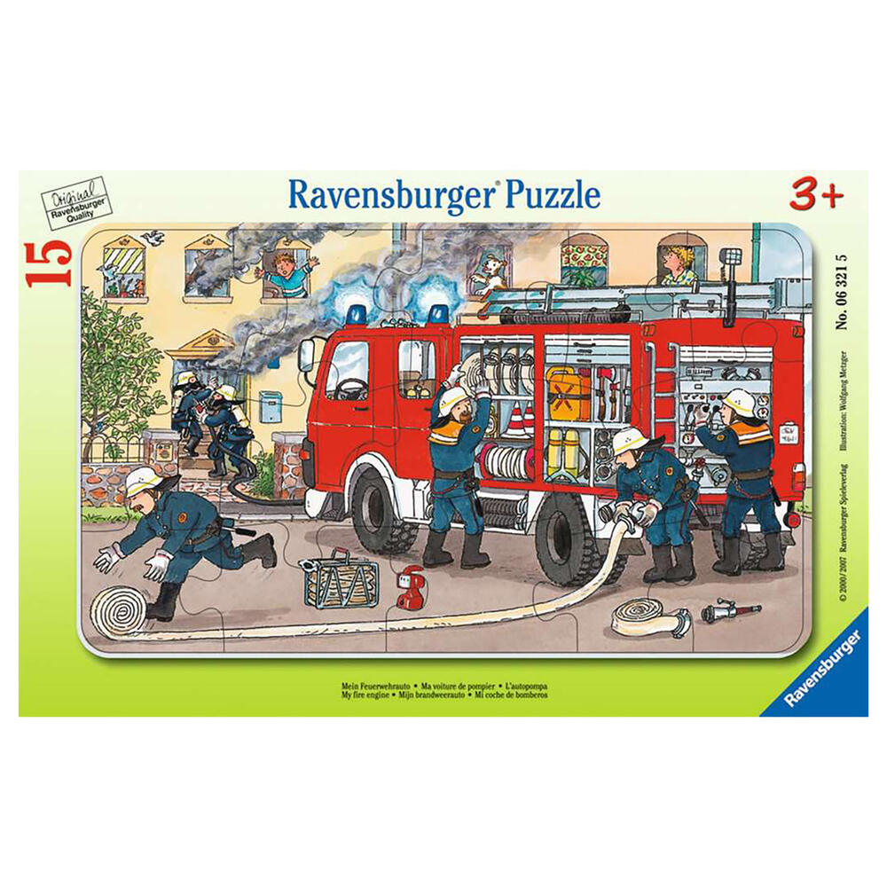 Puzzle Mein Feuerwehrauto