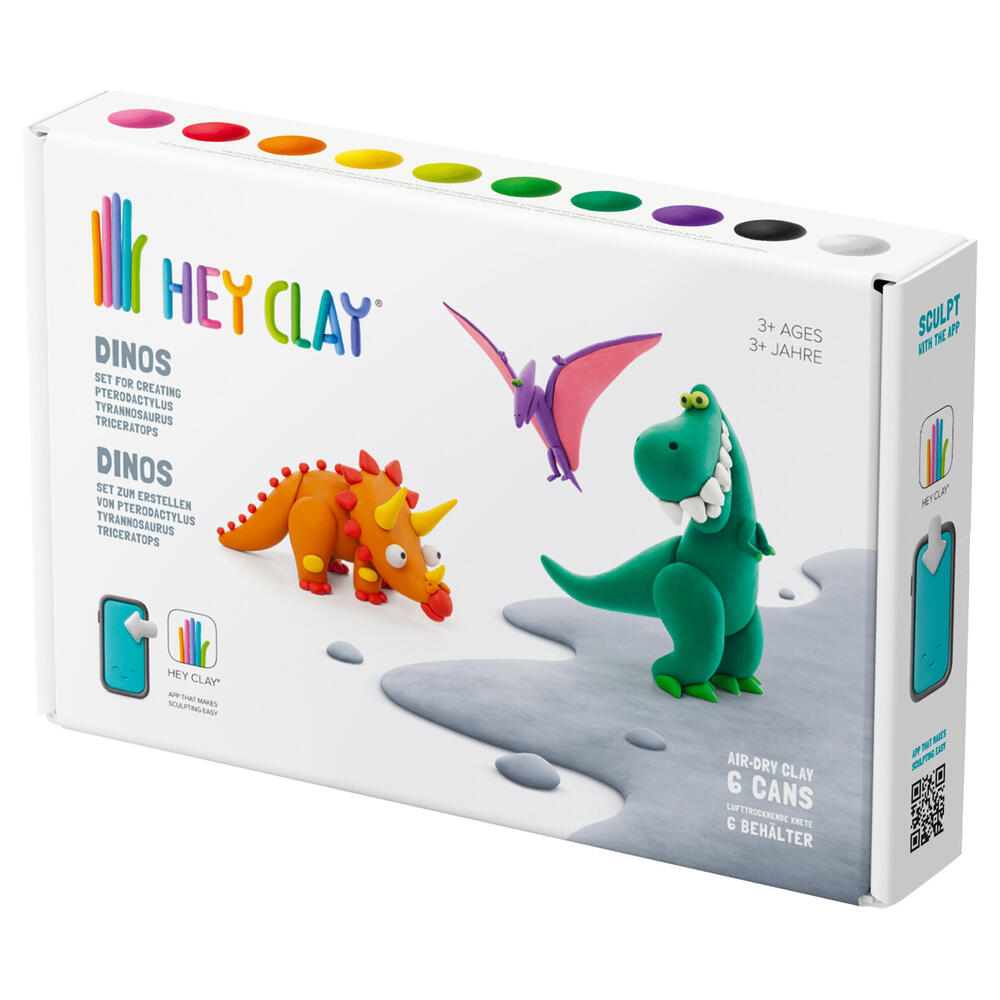 Hey Clay Dinos 6 Dosen, d/e